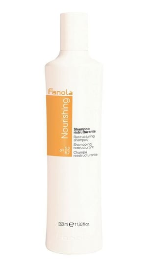 Fanola, Nourishing, szampon rekonstruujący do włosów suchych i łamliwych, 350 ml Fanola