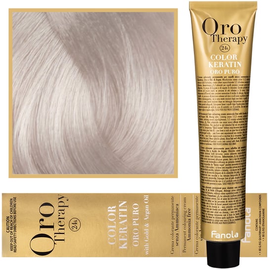 Fanola, Oro Therapy, Color Keratin Oro Puro, 10,1 Extra, farba do włosów, 100 ml Fanola