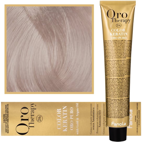 Fanola, Oro Therapy, Color Keratin Oro Puro, 10,13 Extra, farba do włosów, 100 ml Fanola