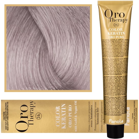 Fanola, Oro Therapy, Color Keratin Oro Puro, 10,21, farba do włosów, 100 ml Fanola