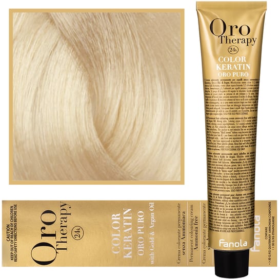 Fanola, Oro Therapy, Color Keratin Oro Puro, 11,0, farba do włosów, 100 ml Fanola