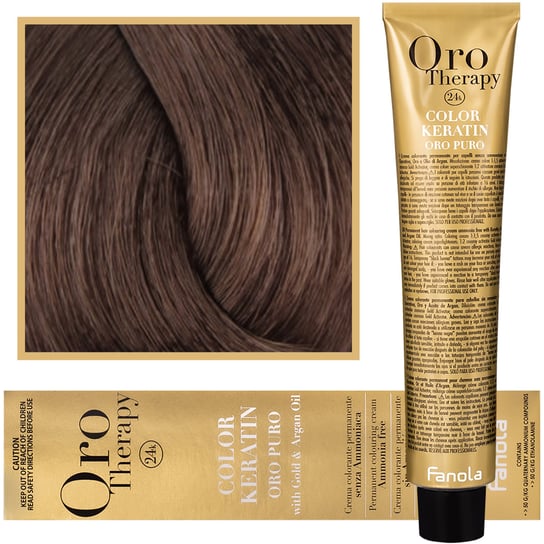 Fanola, Oro Therapy, Color Keratin Oro Puro, 6,31, farba do włosów, 100 ml Fanola