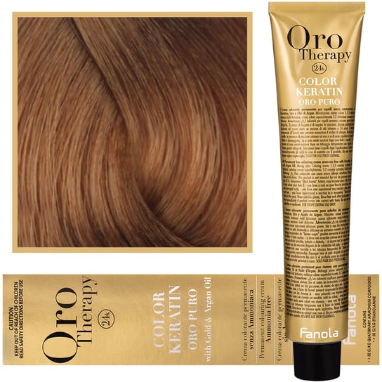 Fanola, Oro Therapy, Color Keratin Oro Puro, 7,3 farba do włosów, 100 ml Fanola