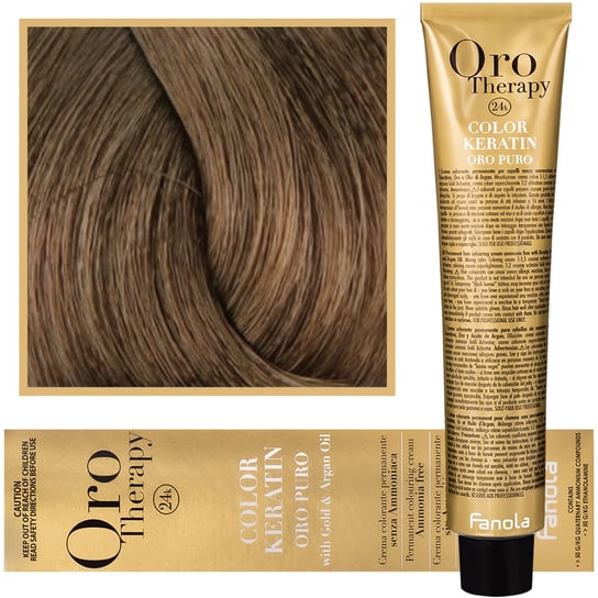 Fanola, Oro Therapy, Color Keratin Oro Puro, 7,31, farba do włosów, 100 ml Fanola