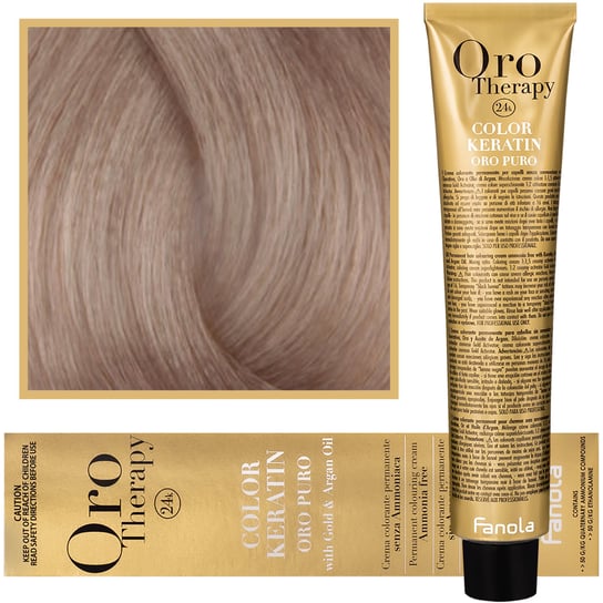 Fanola, Oro Therapy, Color Keratin Oro Puro, 9,13, farba do włosów, 100 ml Fanola