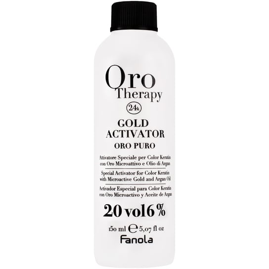 Fanola, Oro Therapy, Oksydant 20 vol 6%, emulsja utleniająca do farbowania, 150 ml Fanola