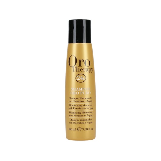 Fanola, Oro Therapy, rozświetlający szampon do włosów 24k, 100 ml Fanola