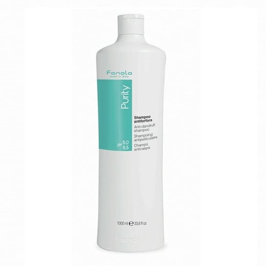 Fanola, Purity, oczyszczający szampon przeciwłupieżowy do włosów, 1000 ml Fanola