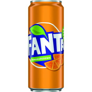 Fanta orange 330ml Puszka Fanta