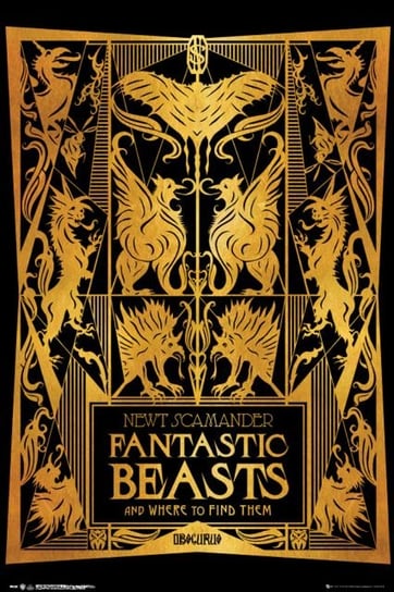 Fantastic Beasts 2 Book Cover - plakat 61x91,5 cm GBeye