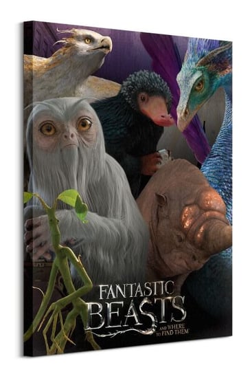 Fantastic Beasts Escaped Beasts  - obraz na płótnie Pyramid Posters