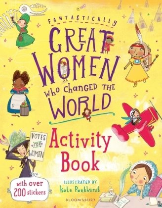 Fantastically Great Women Who Changed the World Activity Book Pankhurst Kate