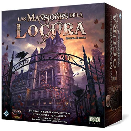 Fantasy Flight Games Las Mansiones de la Locura - gra planszowa w języku hiszpańskim Fantasy Flight Games