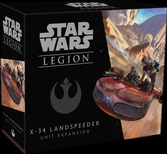 Fantasy Flight Games, Star Wars: Legion, Gra Zręcznościowa X-34 Landspeeder Unit Expansion Fantasy Flight Games