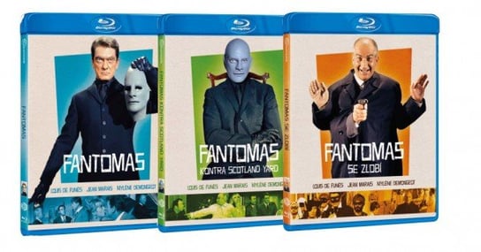 Fantomas /  Fantomas Unleashed / Fantomas vs. Scotland Yard (Fantomas / Fantomas powraca / Fantomas kontra Scotland Yard) Various Directors