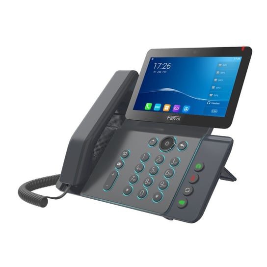 Fanvil V67 Telefon VoIP Wi-Fi, Bluetooth, Android, HD Audio, RJ45 1000Mb/s PoE, wyświetlacz LCD FANVIL