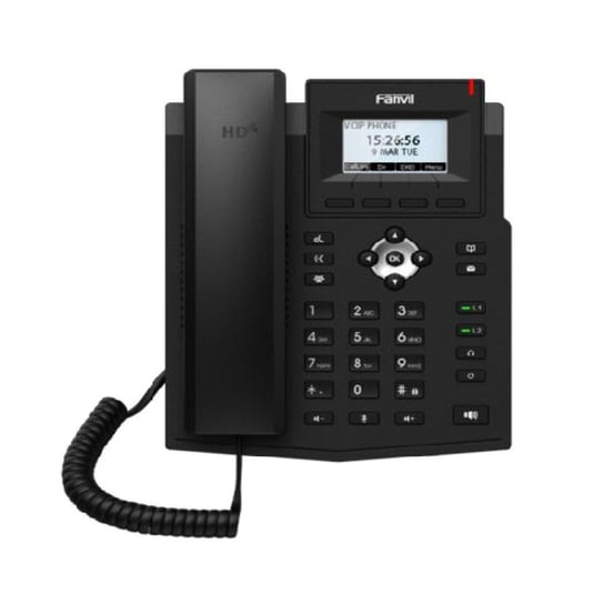 Fanvil X3S Lite Telefon VoIP IPV6, HD Audio, RJ45 100Mb/s, wyświetlacz LCD FANVIL