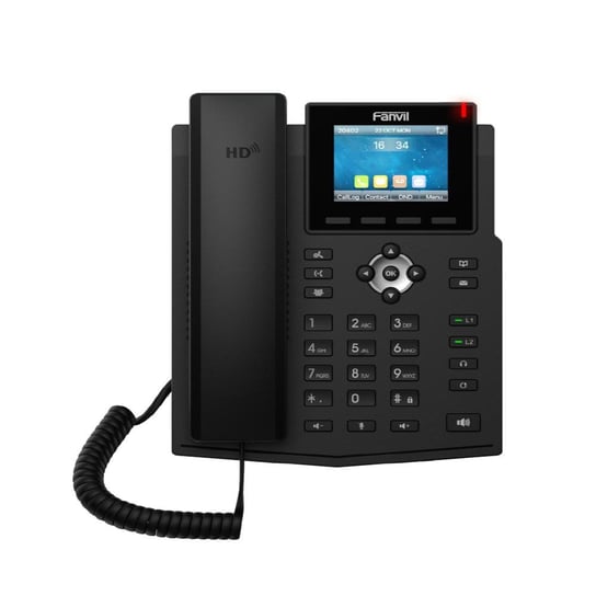 Fanvil X3SG Pro Telefon VoIP IPV6, HD Audio, RJ45 1000Mb/s PoE, wyświetlacz LCD FANVIL