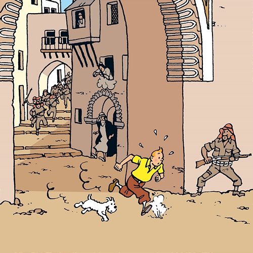 Faraos cigarrer Tintin, Tomas Bolme, Bert-Åke Varg
