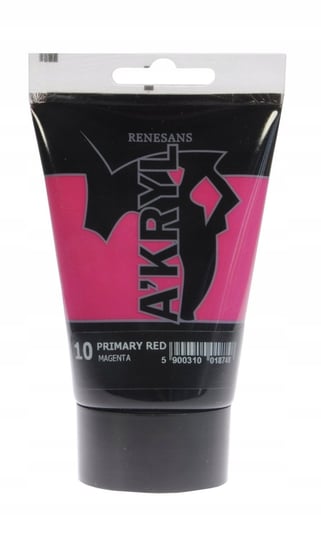 Farba A'kryl 100 Ml 10 Magenta Renesans Renesans