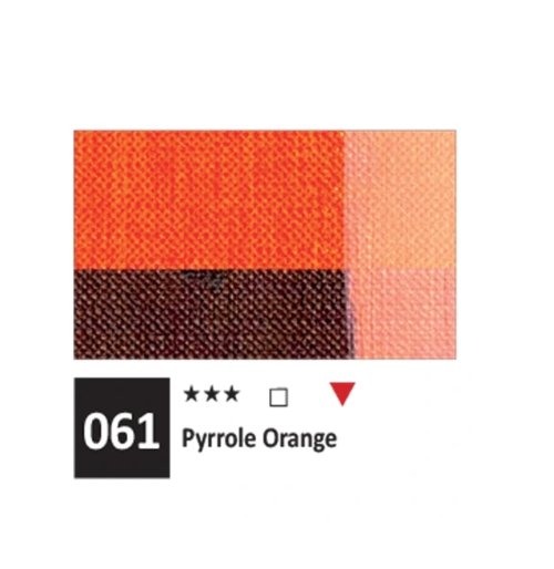Farba akryl MAIMERI ACRYLICO 061 Pyrolle Orange 200ml Inna marka