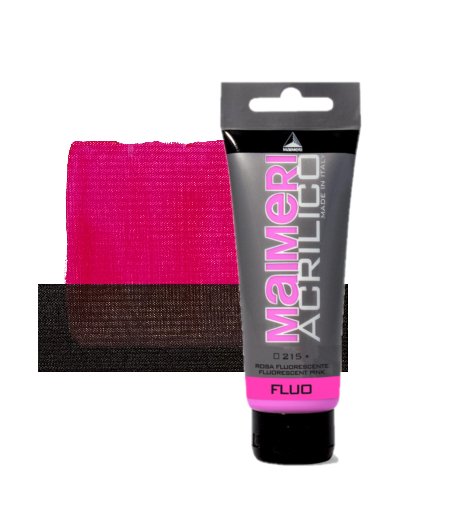 Farba akryl MAIMERI ACRYLICO 215 Fluo    pink 200ml Inna marka