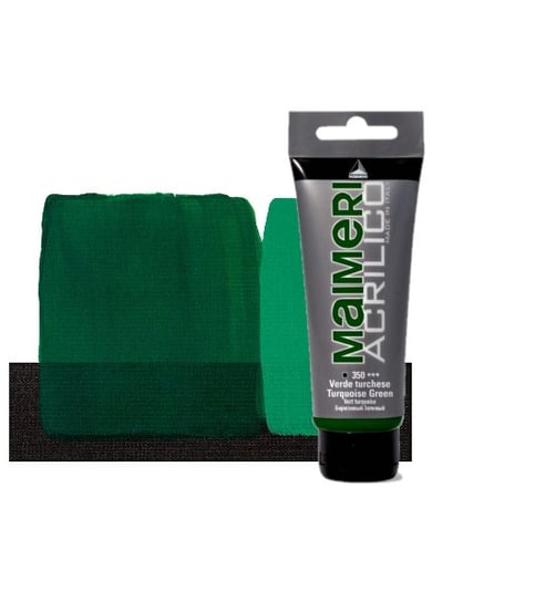 Farba akryl MAIMERI ACRYLICO 340 Dark    permanent green 200ml Inna marka
