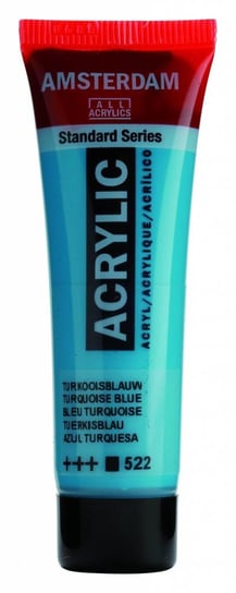 Farba akrylowa, 20 ml, Niebieski turkusowy Talens