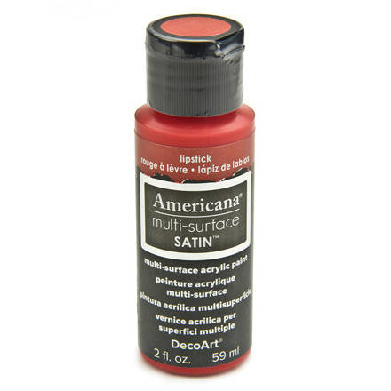 Farba akrylowa Americana Multi-Surface - Deco Art - Lipstick 59ml DecoArt