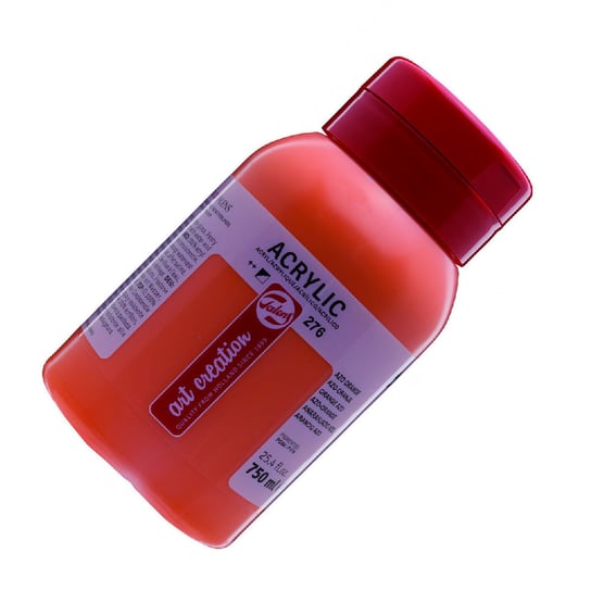 Farba akrylowa, Art Creation, 276 Azo Orange, 750 ml Talens