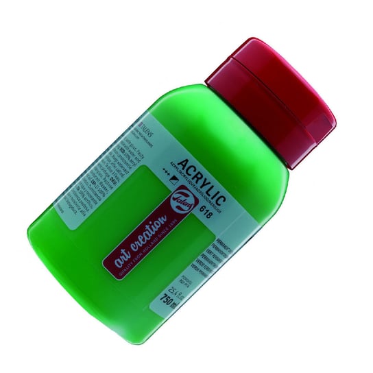 Farba akrylowa, Art Creation, 618 Permanent Green Light, 750 ml Talens