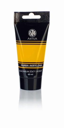 Farba akrylowa Astra Artea tuba 60ml - kadmium żółty jasny Astra