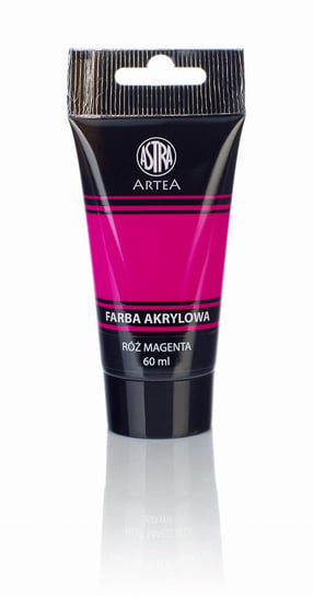 Farba akrylowa Astra Artea tuba 60ml - róż magenta Astra