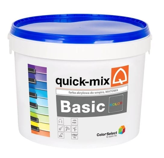 Farba Akrylowa Basic Biały 10L Quick Mix Inna marka