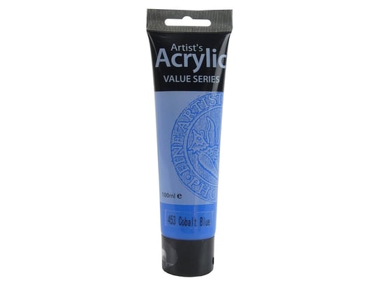 Farba akrylowa, Cobalt Blue 453, 100 ml Artist's Acrylic Value Series
