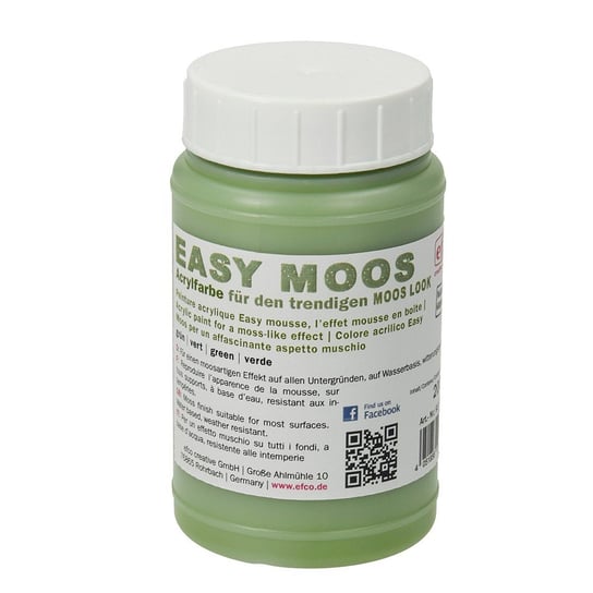 Farba akrylowa, Easy Moss, 200 ml, mech zielony Efco