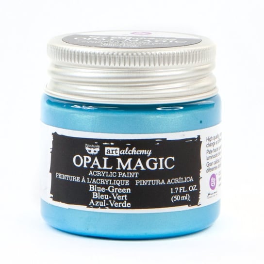 Farba akrylowa Finnabair Art Alchemy - Opal Magic - BLUE-GREEN 50ml Finnabair