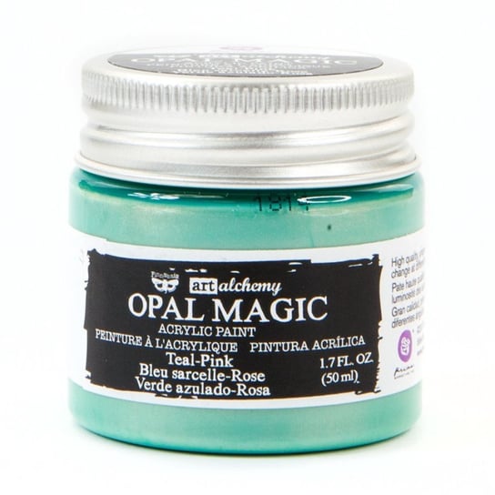 Farba akrylowa Finnabair Art Alchemy - Opal Magic - TEAL-PINK 50ml Finnabair