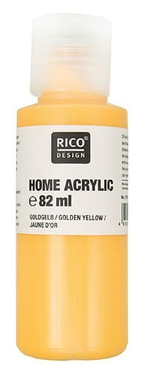 Farba akrylowa, Home, 82 ml, żółty złocisty Rico Design GmbG & Co. KG