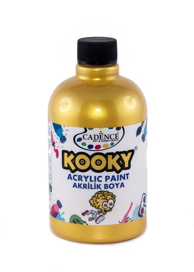 Farba Akrylowa Kooky, Złota 500Ml Cadence