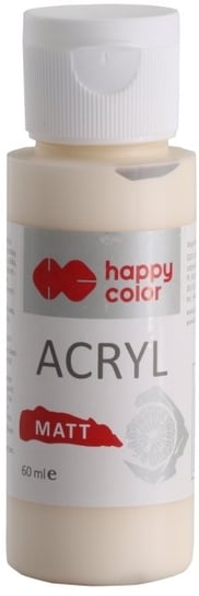 Farba akrylowa Matt, 60ml, brzoskwiniowa perła, Happy Color Happy Color