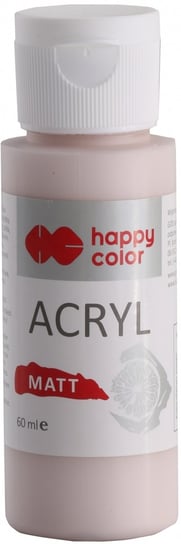 Farba akrylowa Matt, 60ml, różowy piasek, Happy Color Happy Color