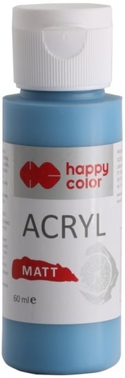 Farba akrylowa Matt, 60ml, rześki strumyk, Happy Color Happy Color