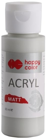 Farba akrylowa Matt, 60ml, szara ostryga, Happy Color Happy Color