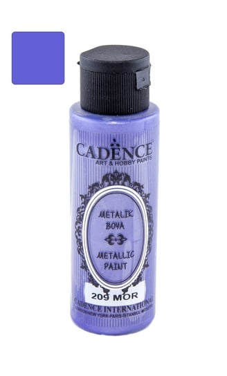 Farba akrylowa metalizowana 70ml - purpura Cadence