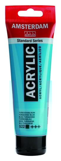 Farba akrylowa, niebieski turkusowy, 120 ml Talens