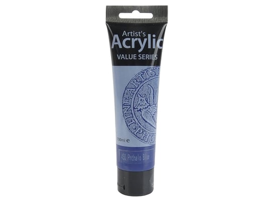 Farba akrylowa, Phthalo Blue 450, 100 ml Artist's Acrylic Value Series