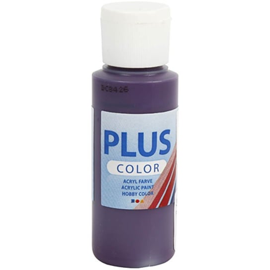 Farba akrylowa, Plus Color, 60 ml, bakłażanowa Creativ Company
