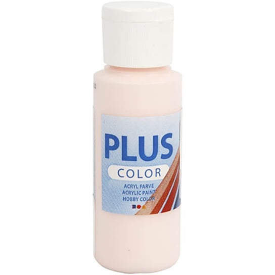 Farba akrylowa, Plus Color, blado-różowa, 60 ml Creativ Company
