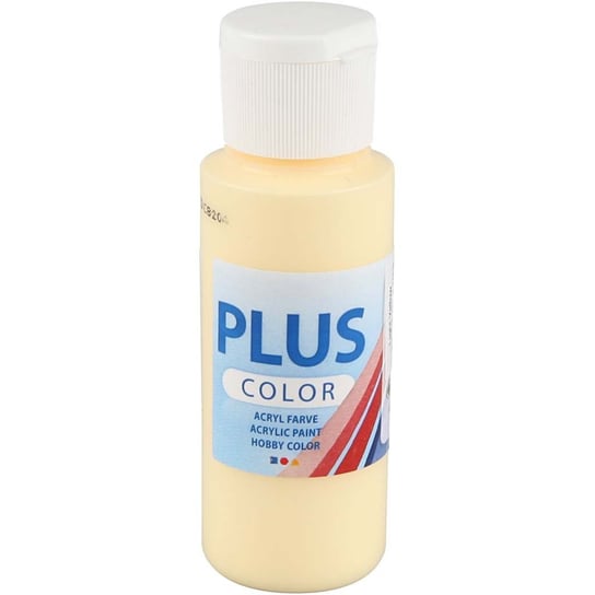 Farba akrylowa, Plus Color, jasnożółta, 60 ml Creativ Company